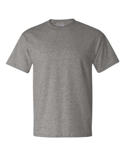 Hanes 5180 Oxford Grey — front