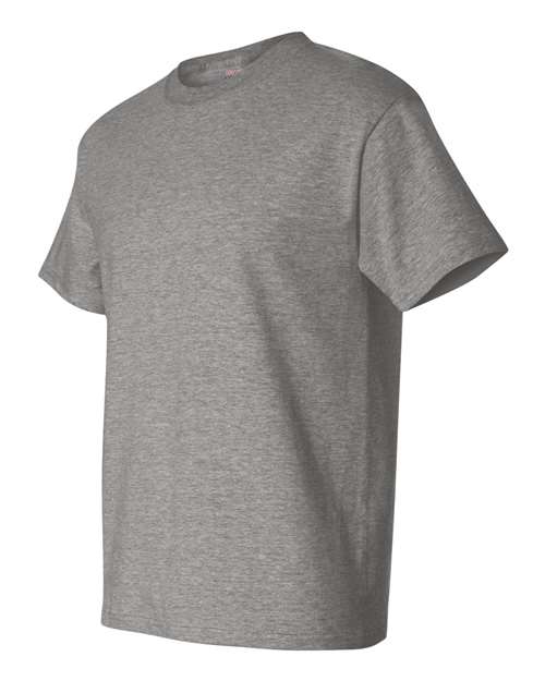 Hanes 5180 Oxford Grey — side