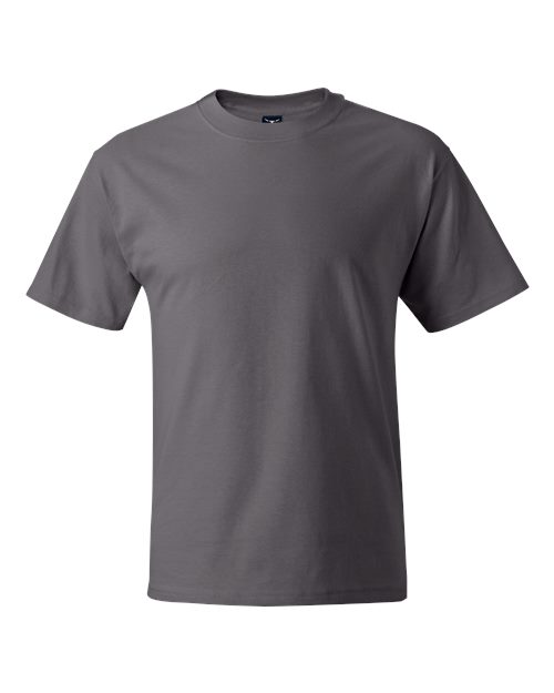 Hanes 5180 Smoke Grey — front