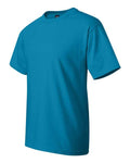 Hanes 5180 Teal — side