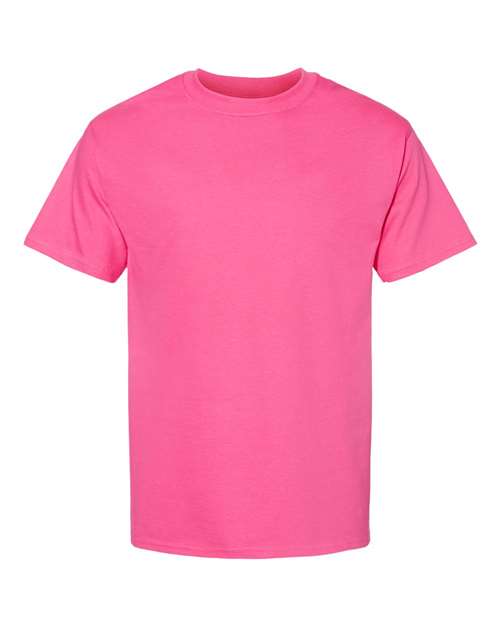 Hanes 5180 Wow Pink — front