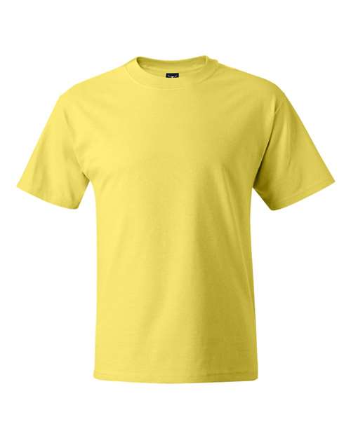 Hanes 5180 Yellow — front