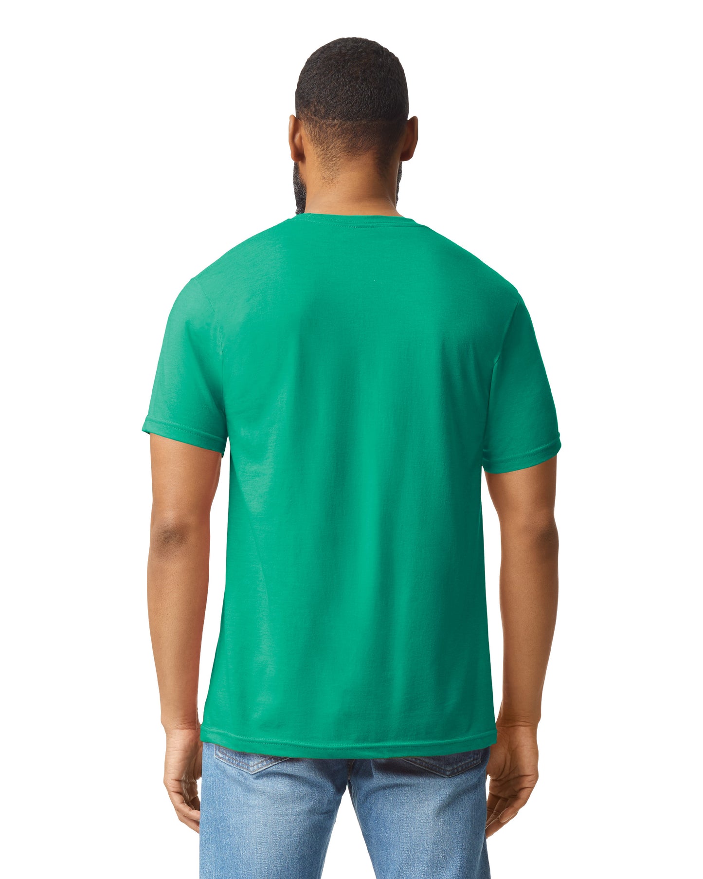 Unisex Softstyle CVC T-Shirt - Kelly Mist
