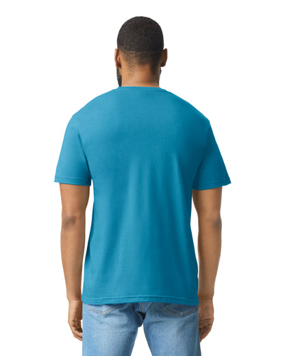 Unisex Softstyle CVC T-Shirt - Caribbean Mist