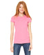 Bella + Canvas 1001 - Women's Baby Rib Short-Sleeve T-Shirt - Pink
