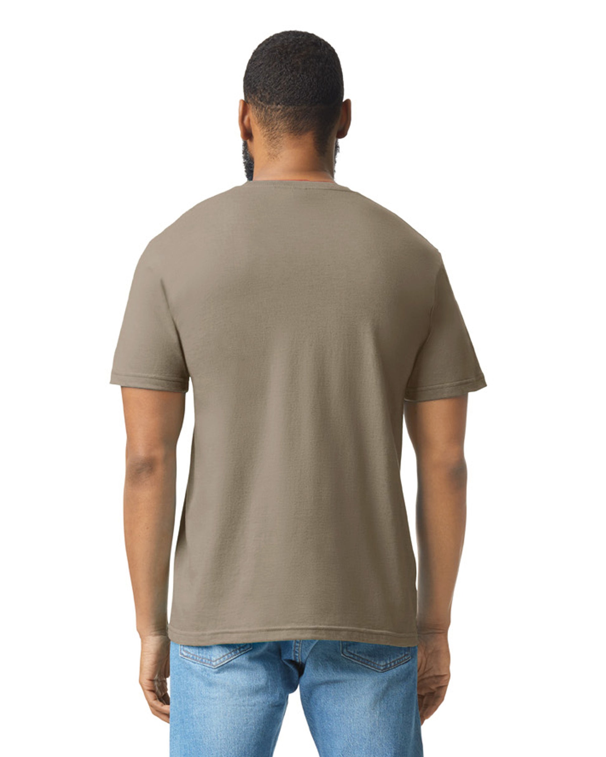 Unisex Softstyle CVC T-Shirt - Dune Mist