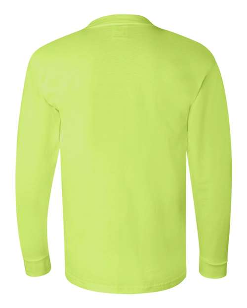 Bayside 6100 Lime Green — back