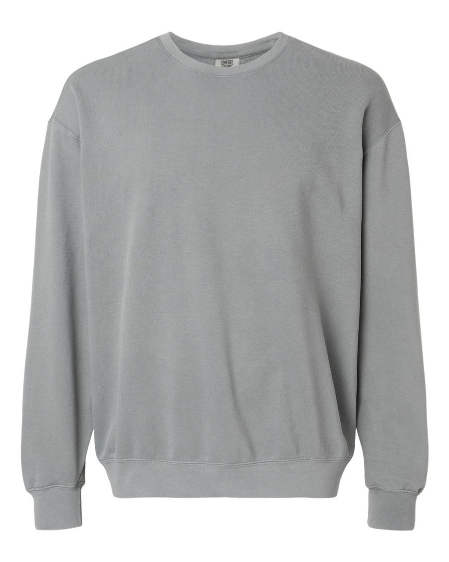 Unisex Lighweight Cotton Crewneck Sweatshirt - Grey