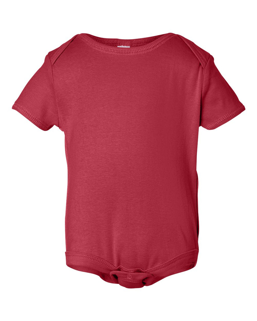 Infant Baby Rib Creeper - Red
