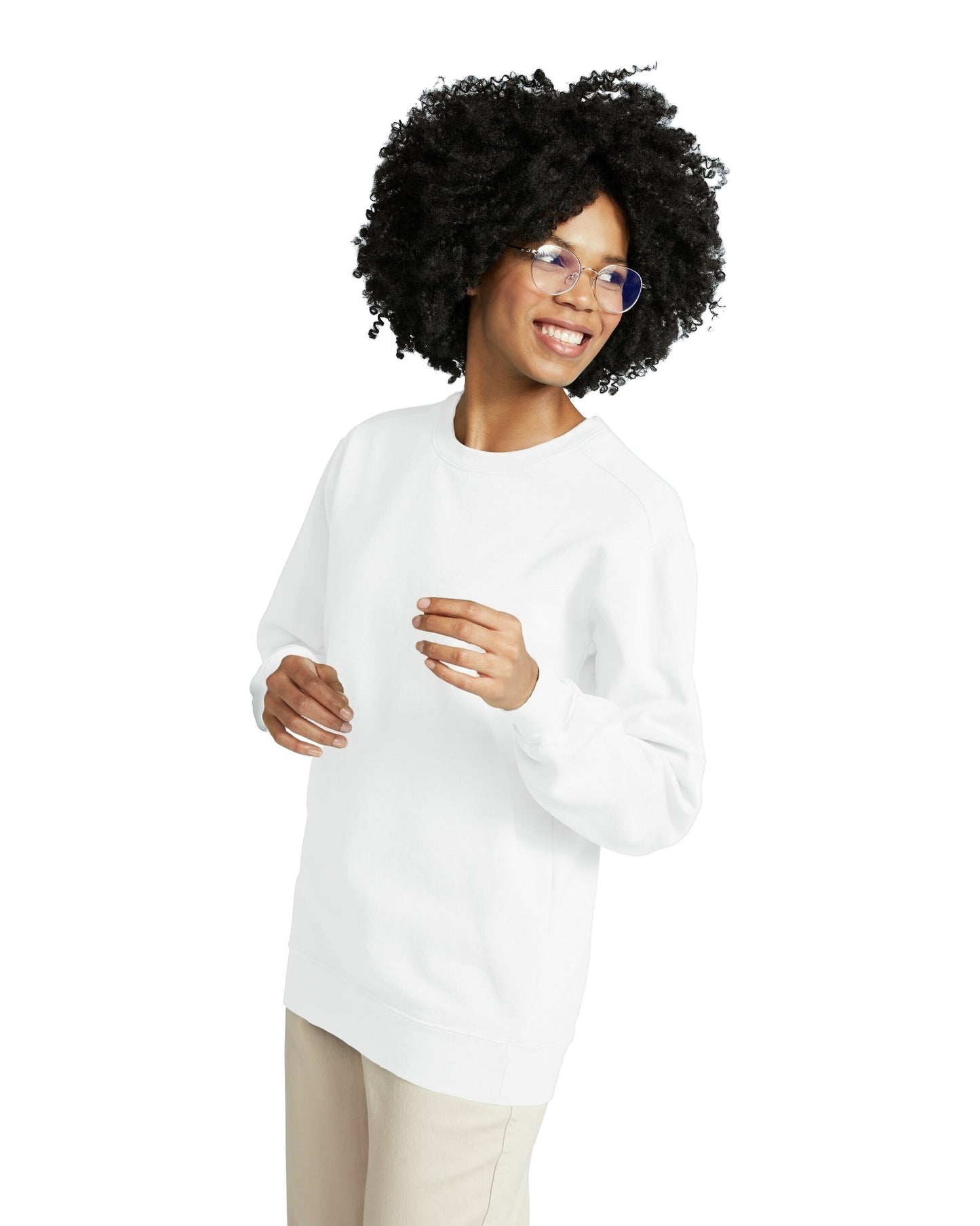 Unisex Crewneck Sweatshirt - White