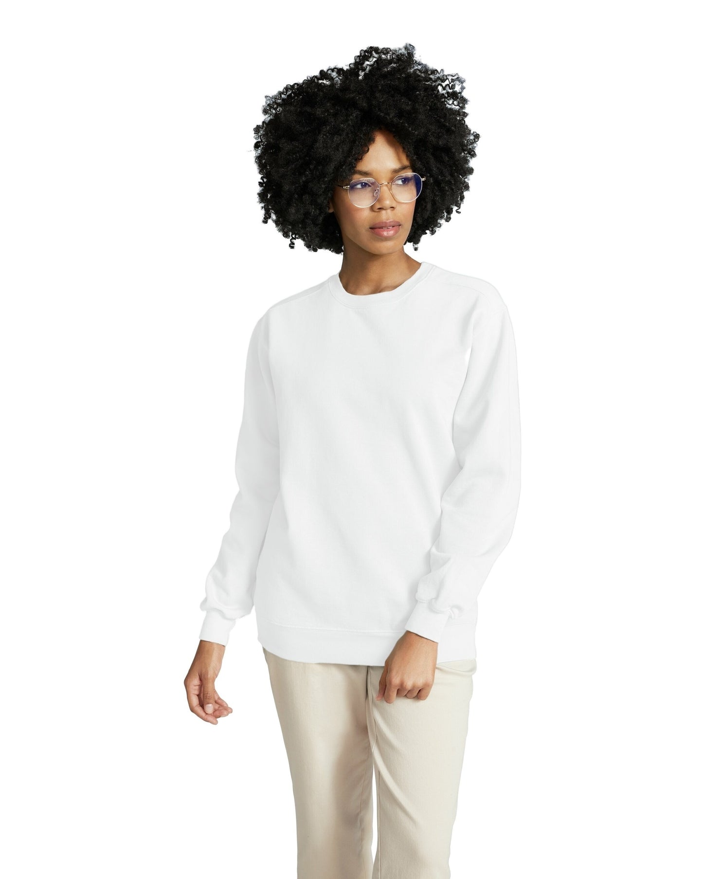 Unisex Crewneck Sweatshirt - White