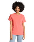 Unisex Heavyweight RS T-Shirt - Neon Red Orange