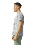 Unisex Heavyweight Color Blast T-Shirt - Smoke