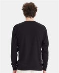 Hanes 5286 Black — on model back