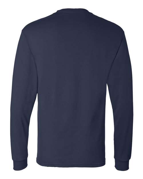 Hanes 5286 Navy — back