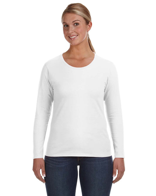 Women's Lightweight Long-Sleeve T-Shirt - White