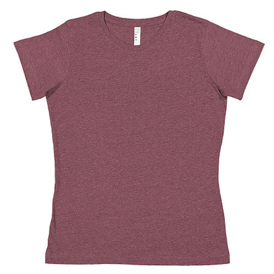 Women's Fine Jersey T-Shirt - Sangria Blackout