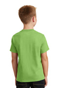 Youth Core Cotton Tee - Lime