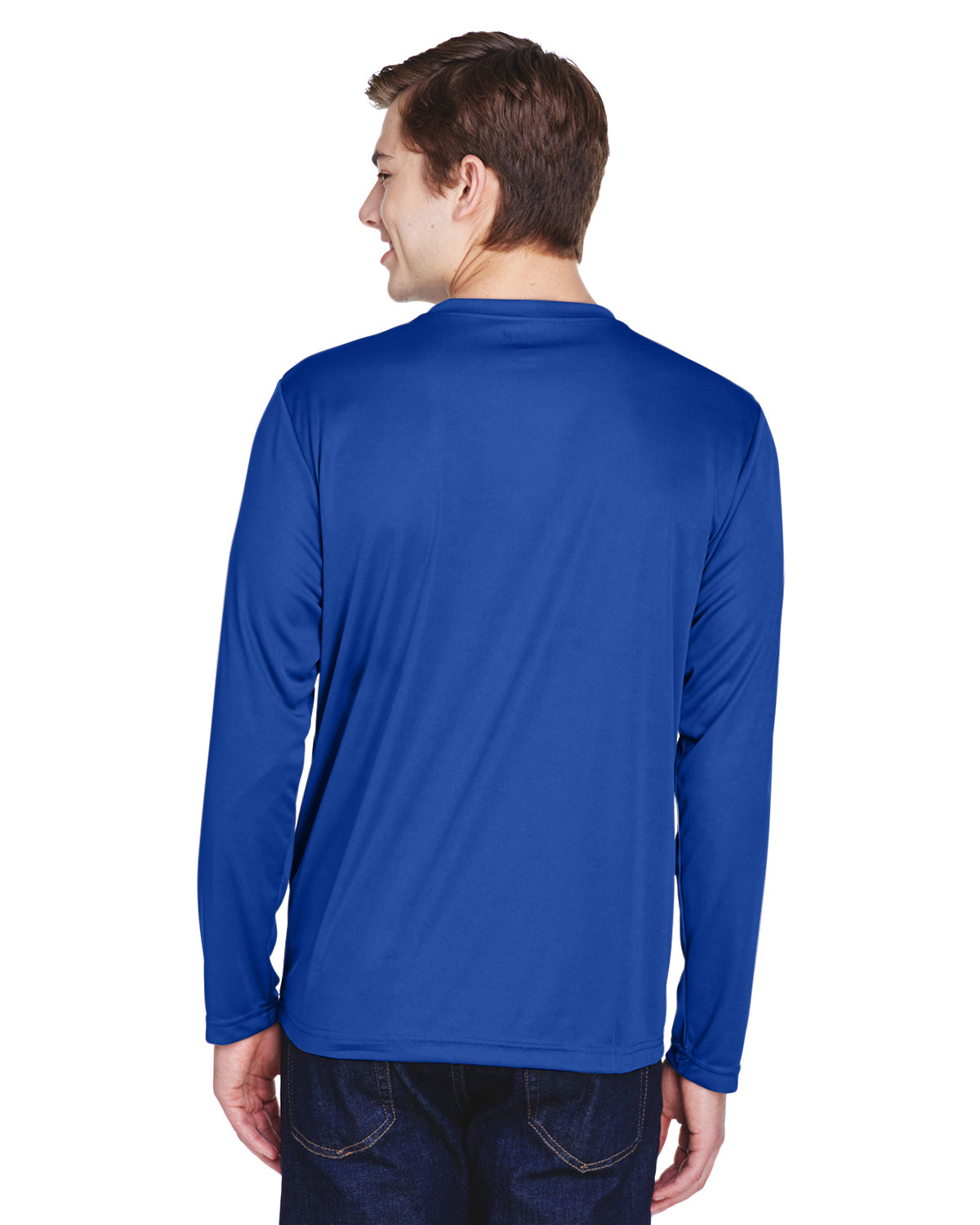 Men's Zone Performance Long-Sleeve T-Shirt - Sport Royal
