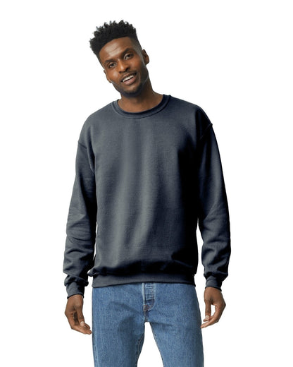 Unisex Heavy Blend���  50/50 Fleece Crew - Heather Sport Dark Navy