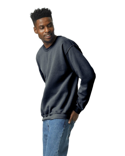 Unisex Heavy Blend���  50/50 Fleece Crew - Heather Sport Dark Navy