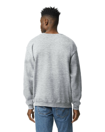 Unisex Heavy Blend���  50/50 Fleece Crew - Sport Gray