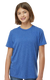 Tultex 0265TC - Youth Poly-Rich Tee - Heather Royal