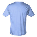Unisex Poly-Rich Tee - Heather Athletic Blue