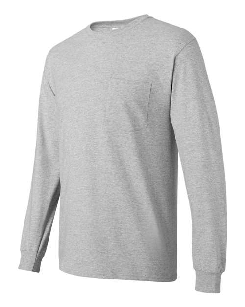 Hanes 5596 Light Steel — side