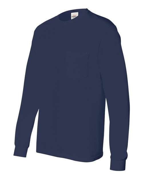 Hanes 5596 Navy — side