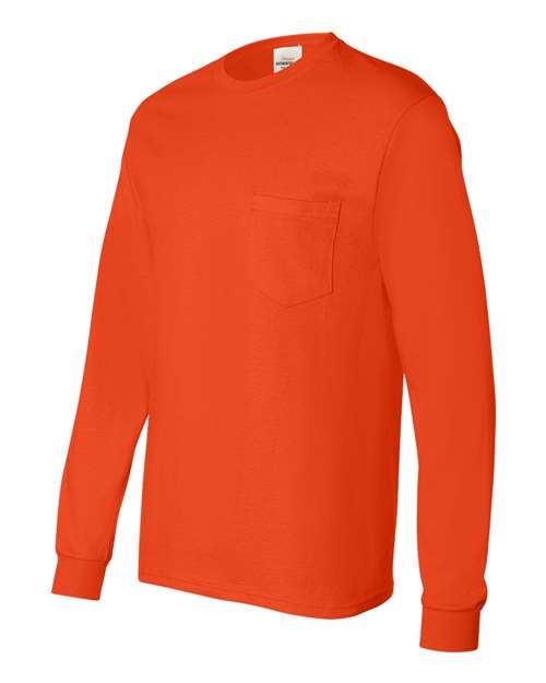 Hanes 5596 Orange — side