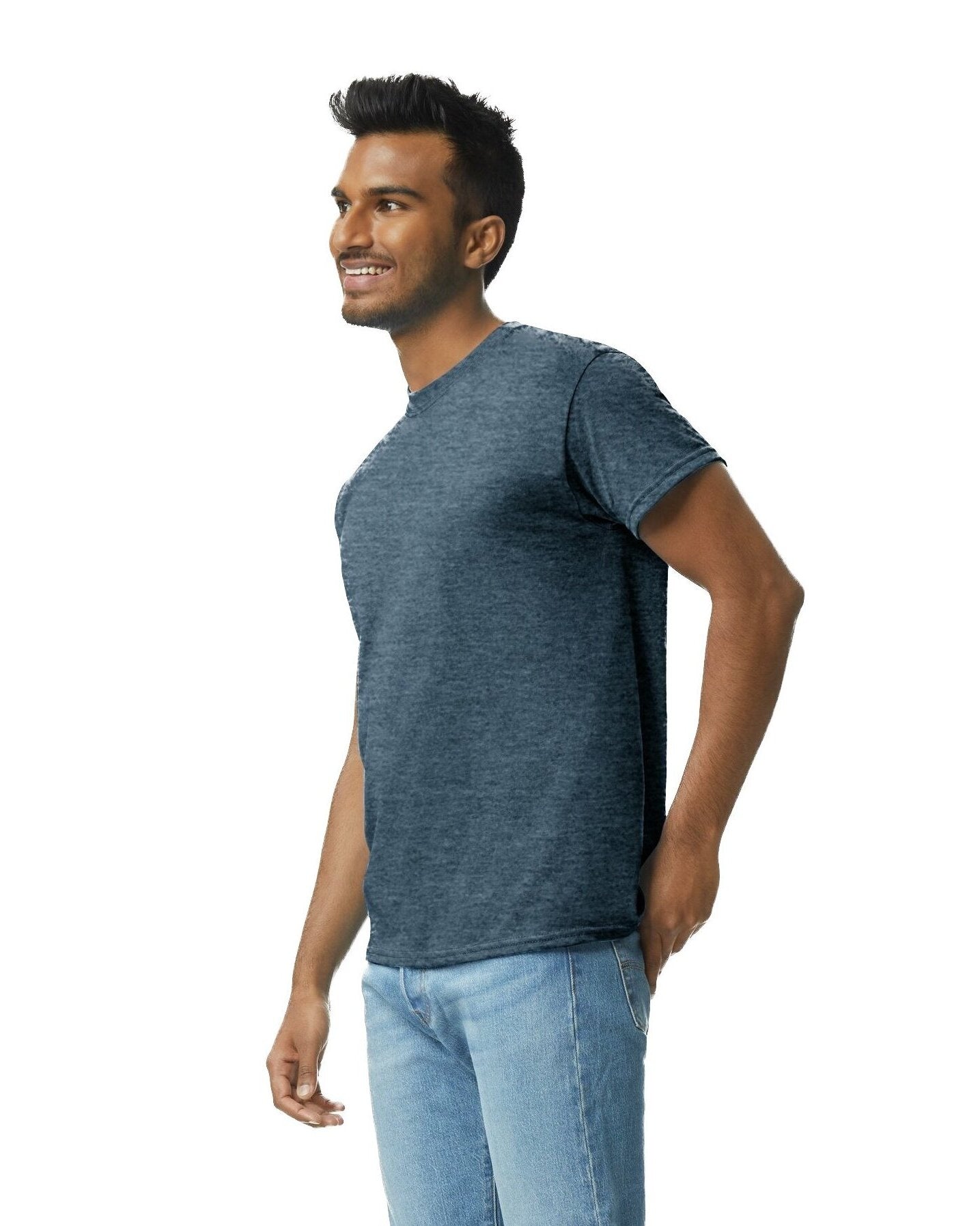 Unisex Ultra Cotton® T-Shirt - Heather Navy