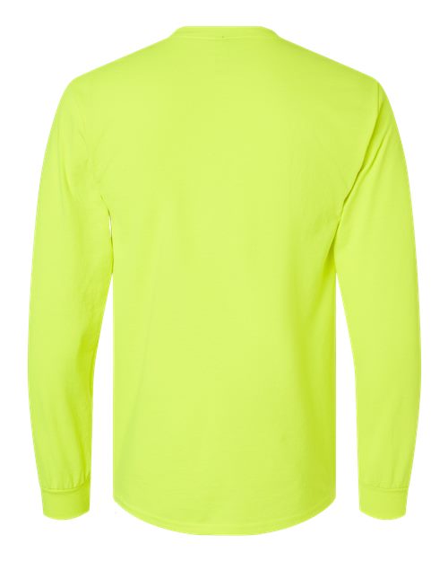 Gildan 2410 Safety Green — back