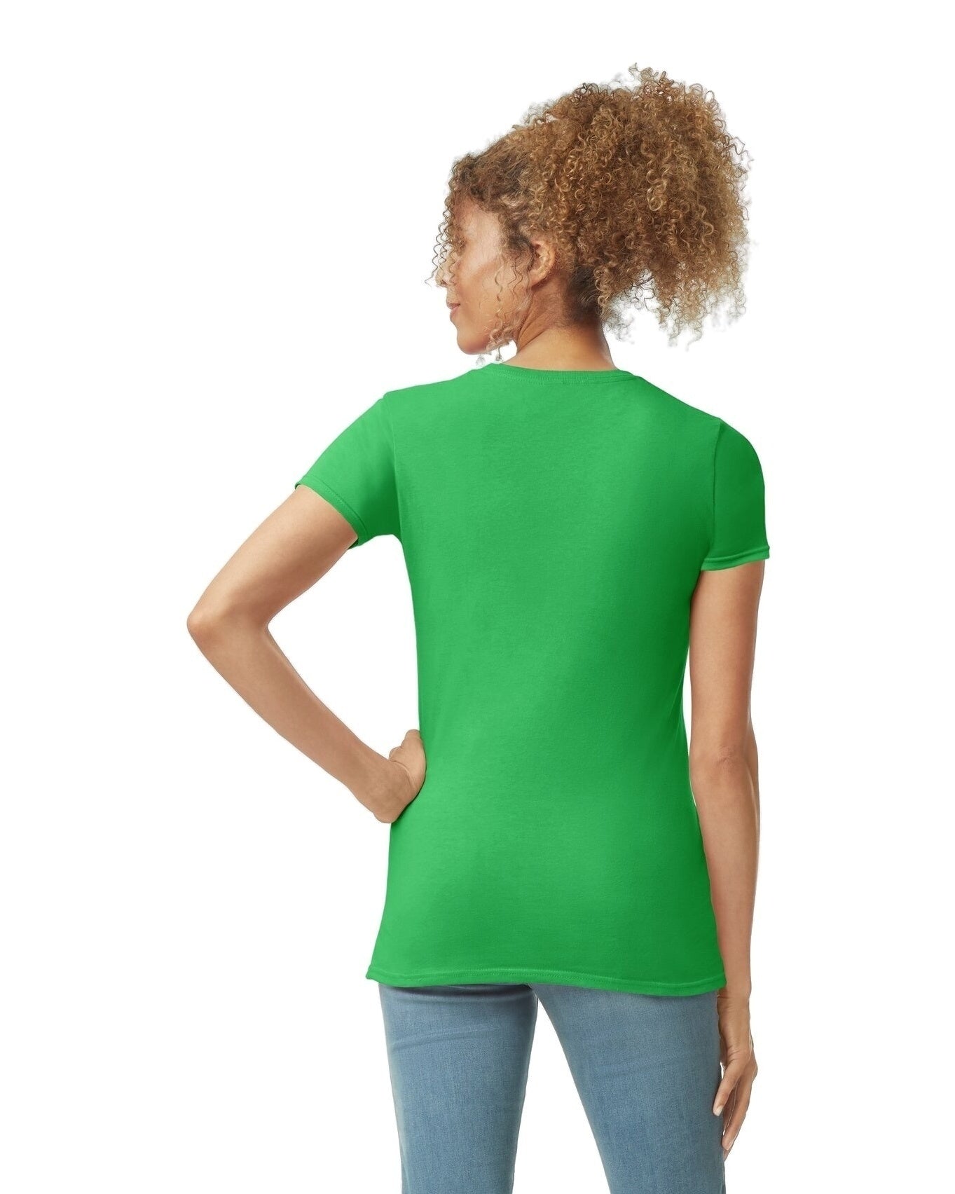 Women's Softstyle® Fitted T-Shirt - Irish Green