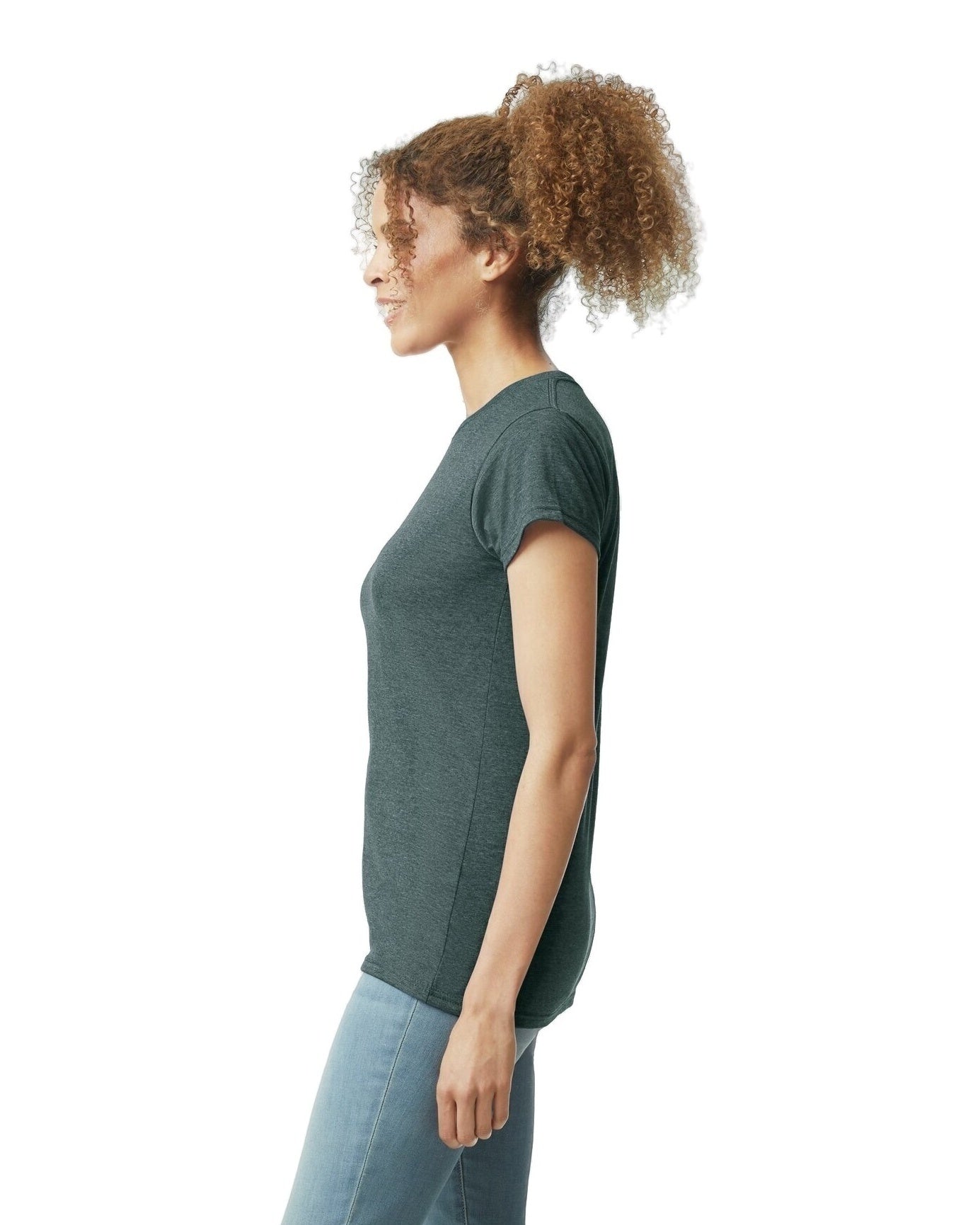 Women's Softstyle® Fitted T-Shirt - Dark Heather