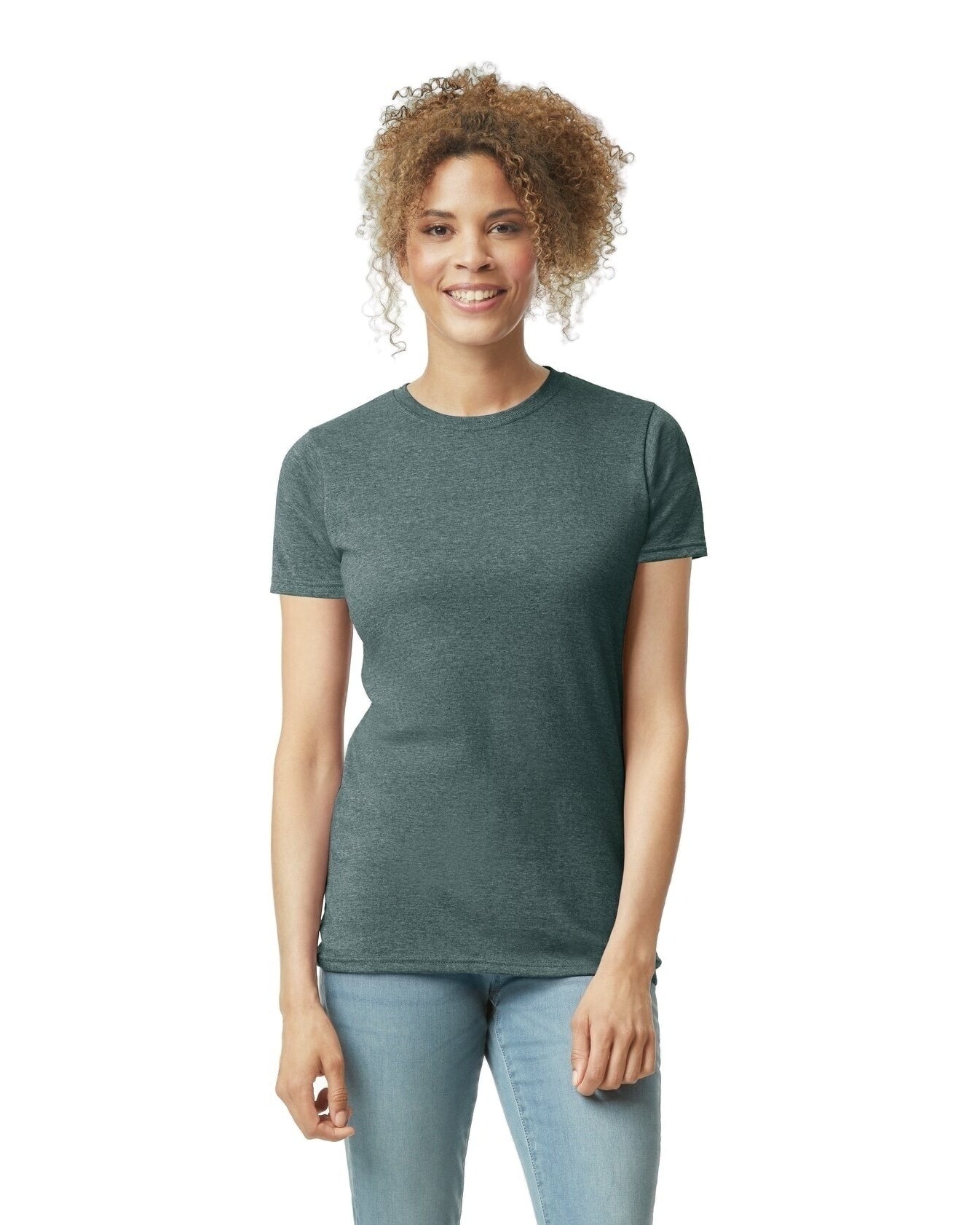 Women's Softstyle® Fitted T-Shirt - Dark Heather