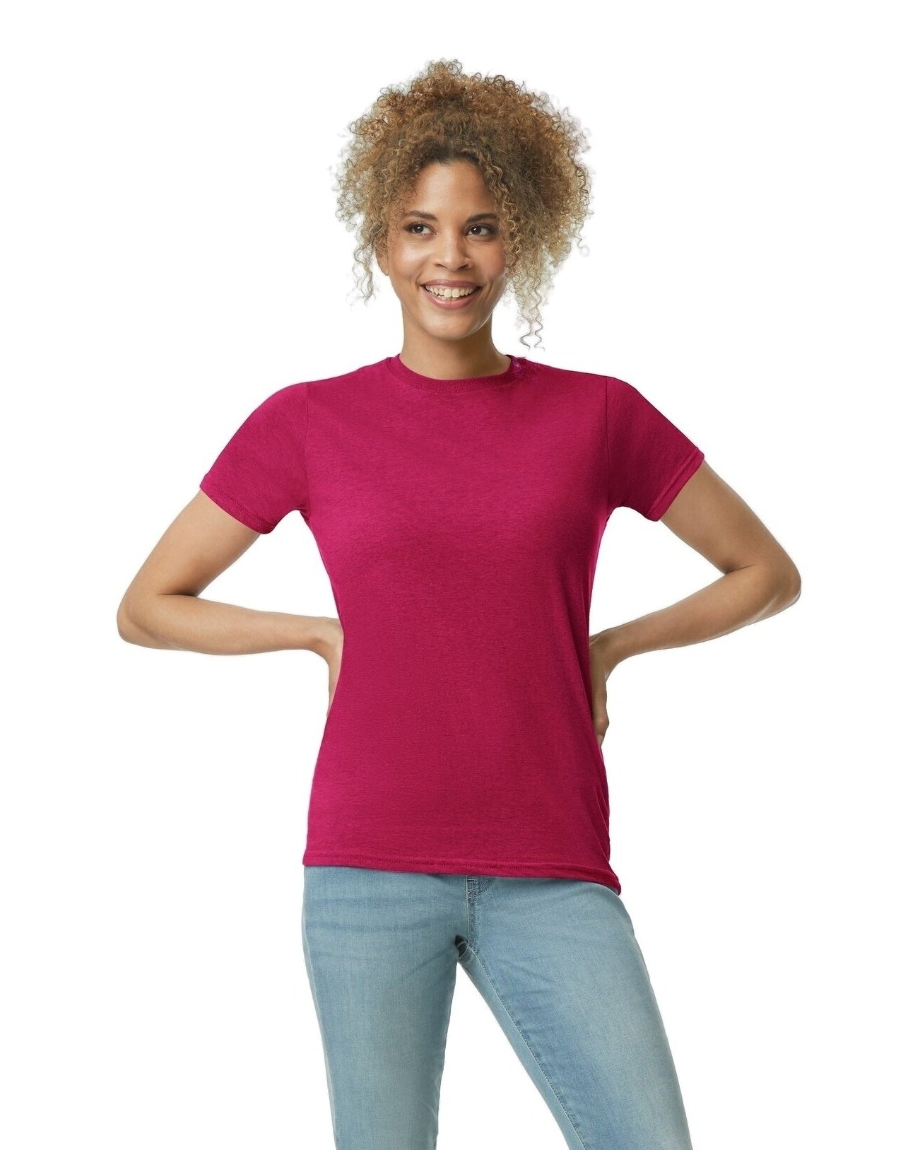 Women's Softstyle® Fitted T-Shirt - Antique Cherry Red