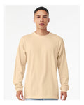 BELLA + CANVAS 3501 Soft Cream — on model front