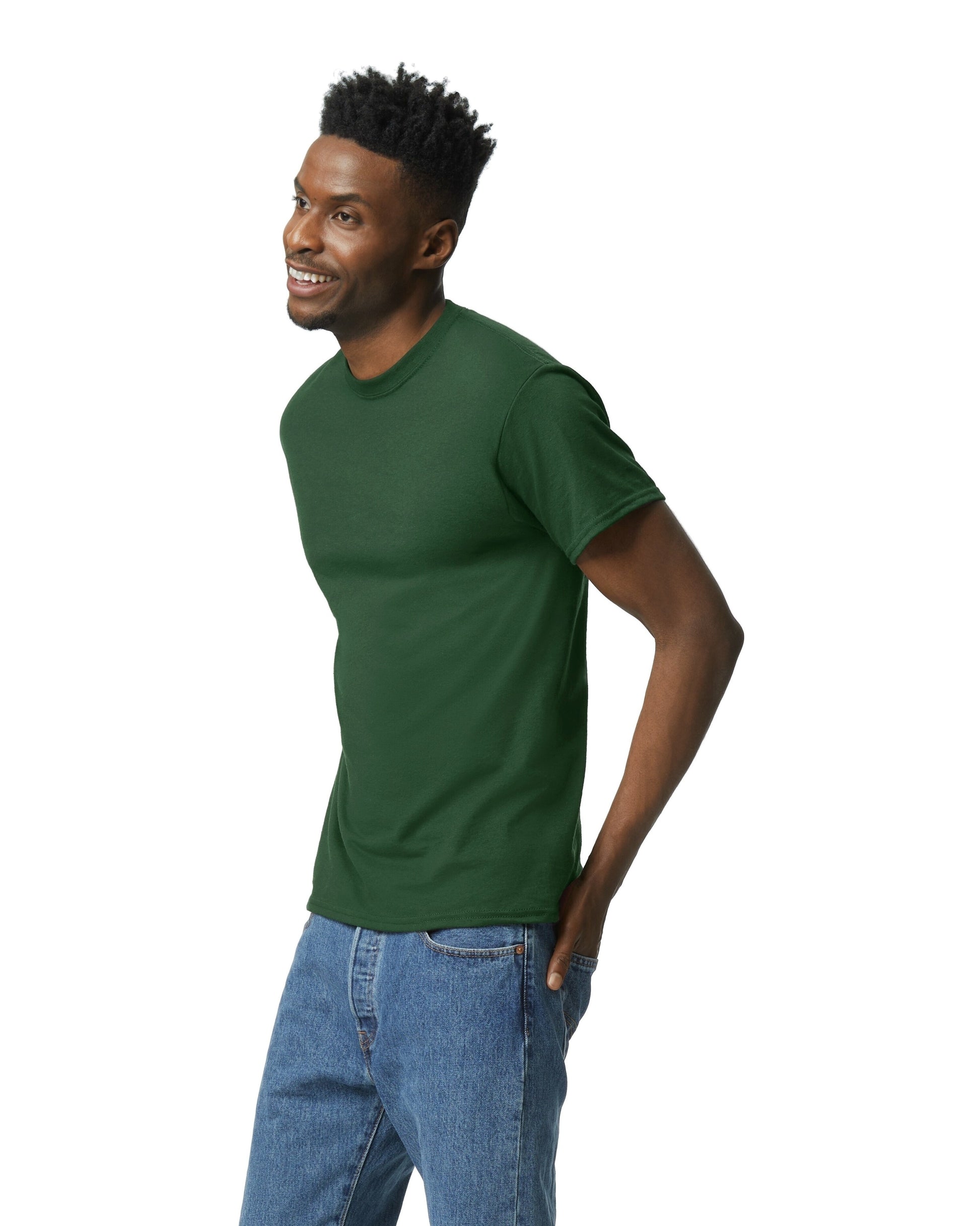 Unisex 50/50 T-Shirt - Dark Green
