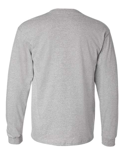 Hanes 5586 Light Steel — back