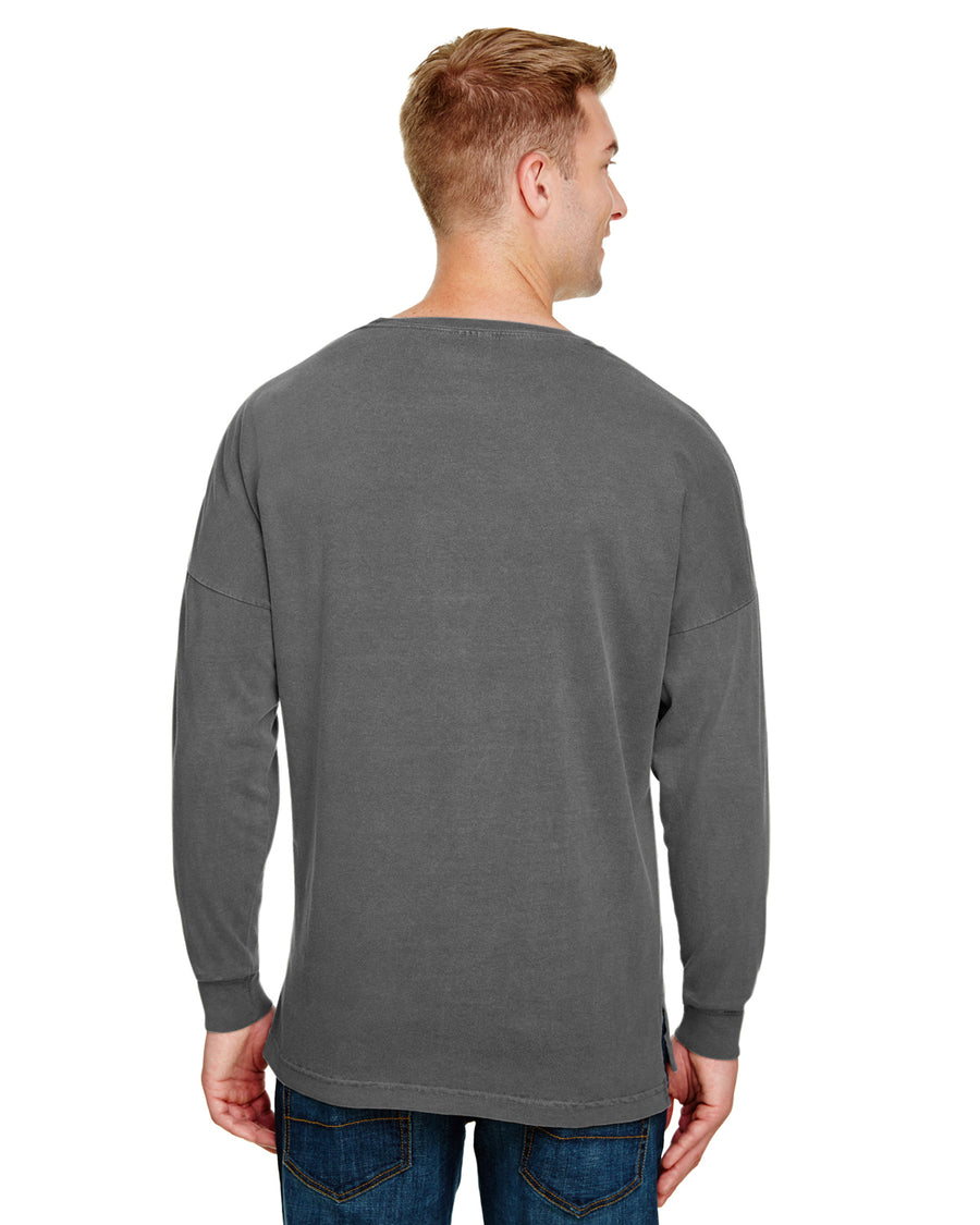 Unisex Heavyweight RS Oversized Long-Sleeve T-Shirt - Pepper