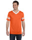 Augusta Sportswear 360 - Unisex Sleeve Stripe Jersey - Orange / White