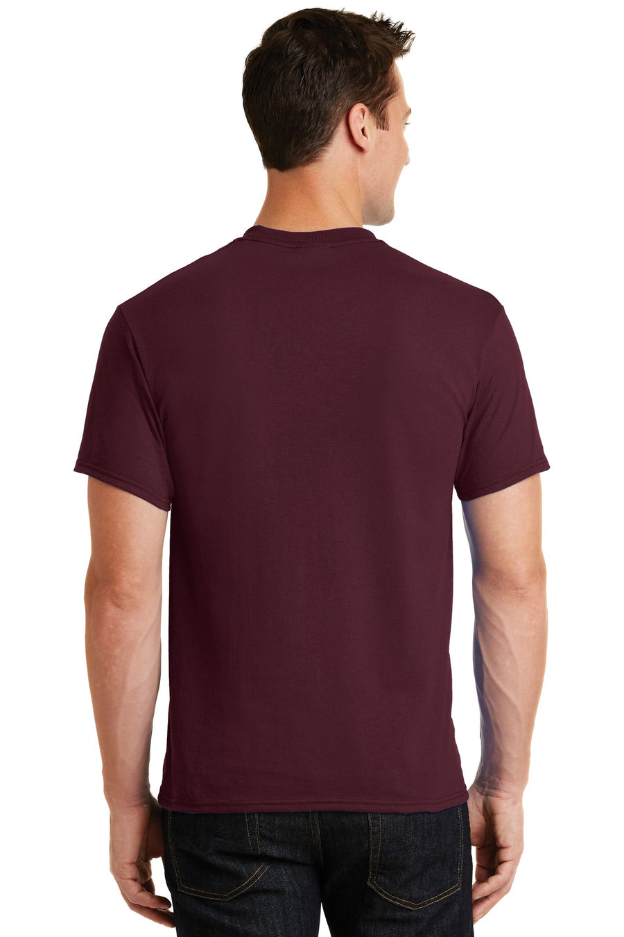 Unisex Core Blend Tee - Athletic Maroon