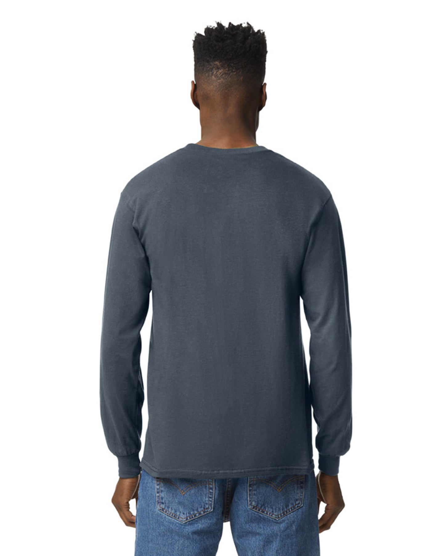 Unisex Ultra Cotton® Long-Sleeve T-Shirt - Dark Heather