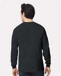 Gildan 2400 Black — on model back