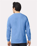 Gildan 2400 Carolina Blue — on model back