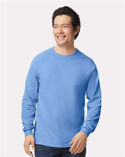Gildan 2400 Carolina Blue — on model front