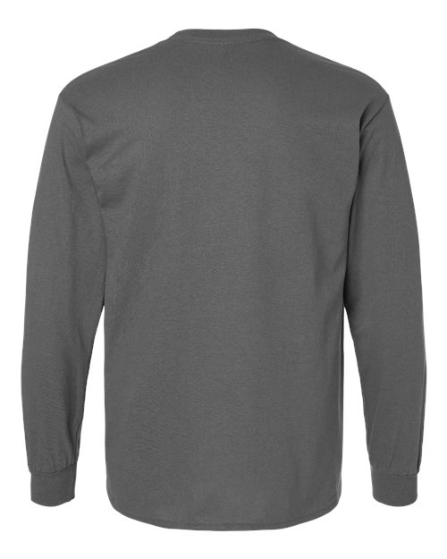 Gildan 2400 Charcoal — back
