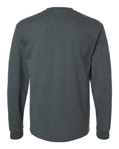 Gildan 2400 Dark Heather — back