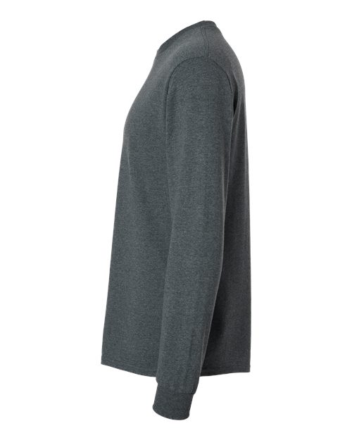 Gildan 2400 Dark Heather — direct side